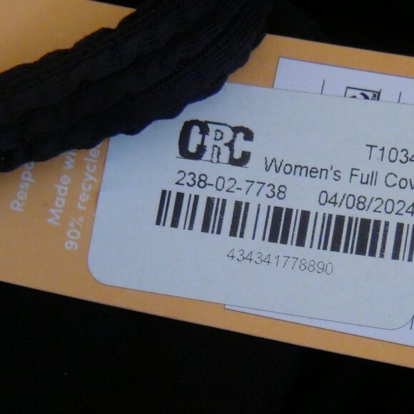 Kona Sol Pucker Textured Square Neck One Piece Swimsuit Black S, M, L - Picture 2 of 9